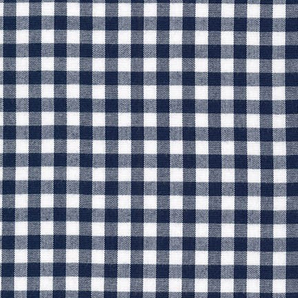 Navy Carolina Gingham ¼"