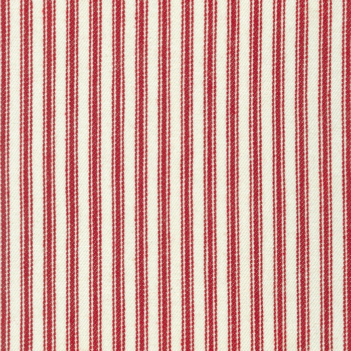 Classic Ticking Cherry Stripe