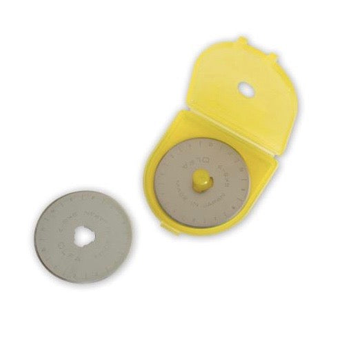 Olfa 45mm Replacement Rotary Blades - Pack of 2