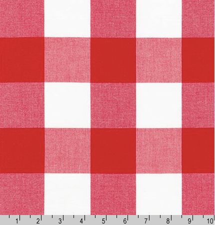 Crimson Carolina Gingham 2"