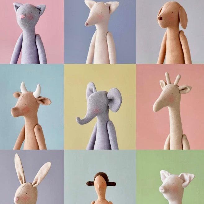 Tilda Doll Fabric Caramel