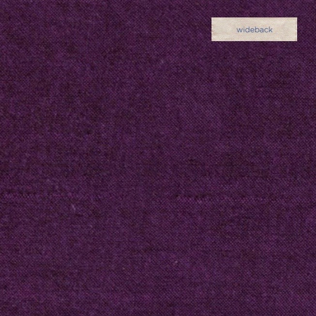 Peppered Cotton Aubergine Wideback