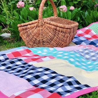 Black Carolina Gingham 2"