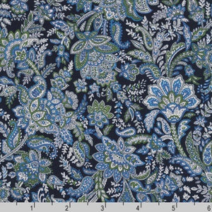 Vintage Study Paisley Navy