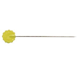 Bohin Flower Head Pins Yellow
