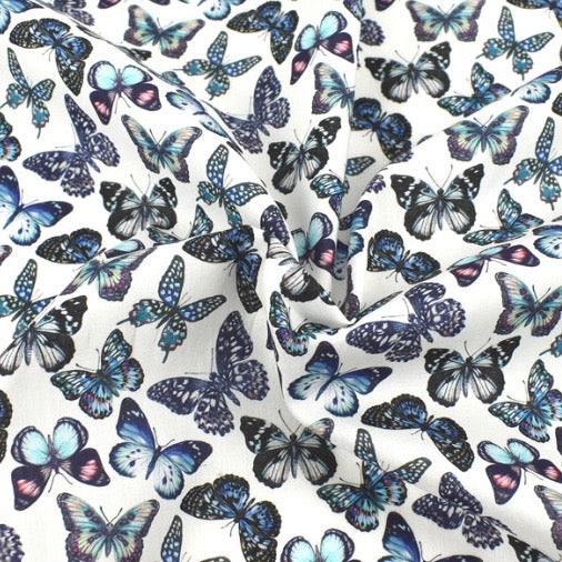 Josephine Butterfly Print Tie – Buffalo Jeans CA