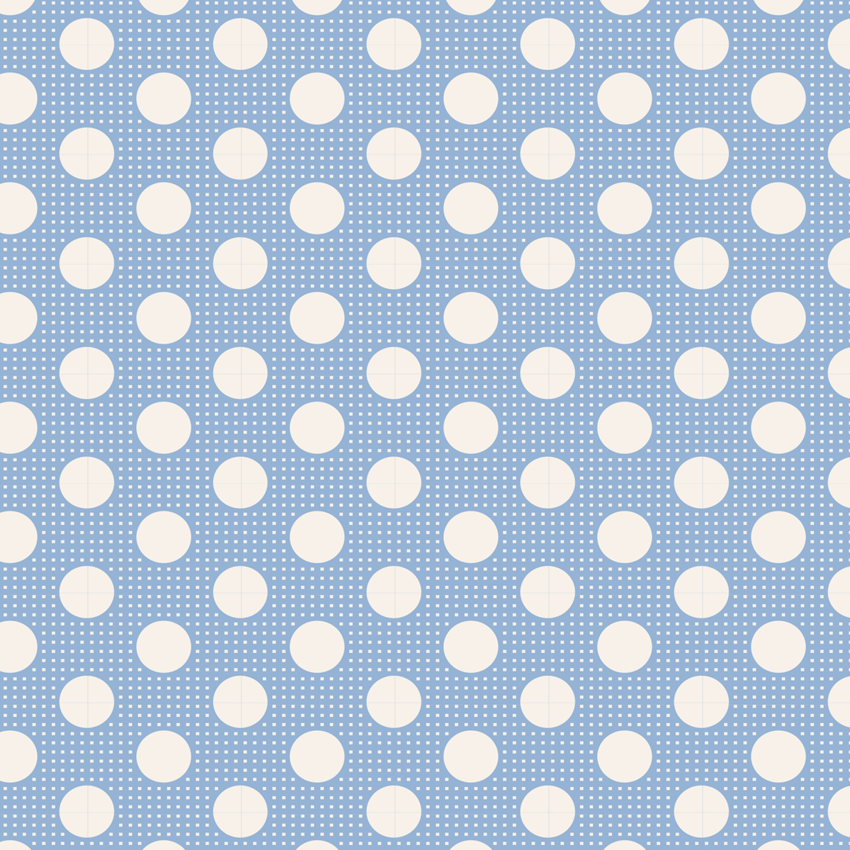 Tilda Medium Dots Blue