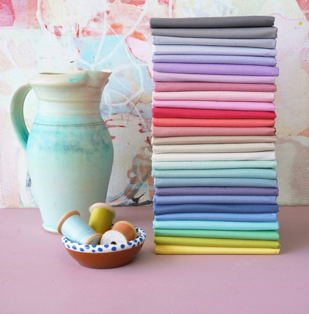 Tilda Solid Colours Thistle quilt fabric