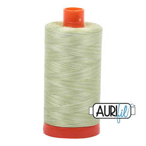 Aurifil 50wt Thread - Variegated Light Spring Green 3320