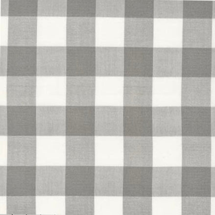 Grey Carolina Gingham 1"