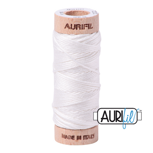 Aurifil 6-strand cotton floss - Natural White 2021