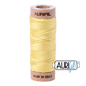 Aurifil 6-strand cotton floss - Lemon 2115