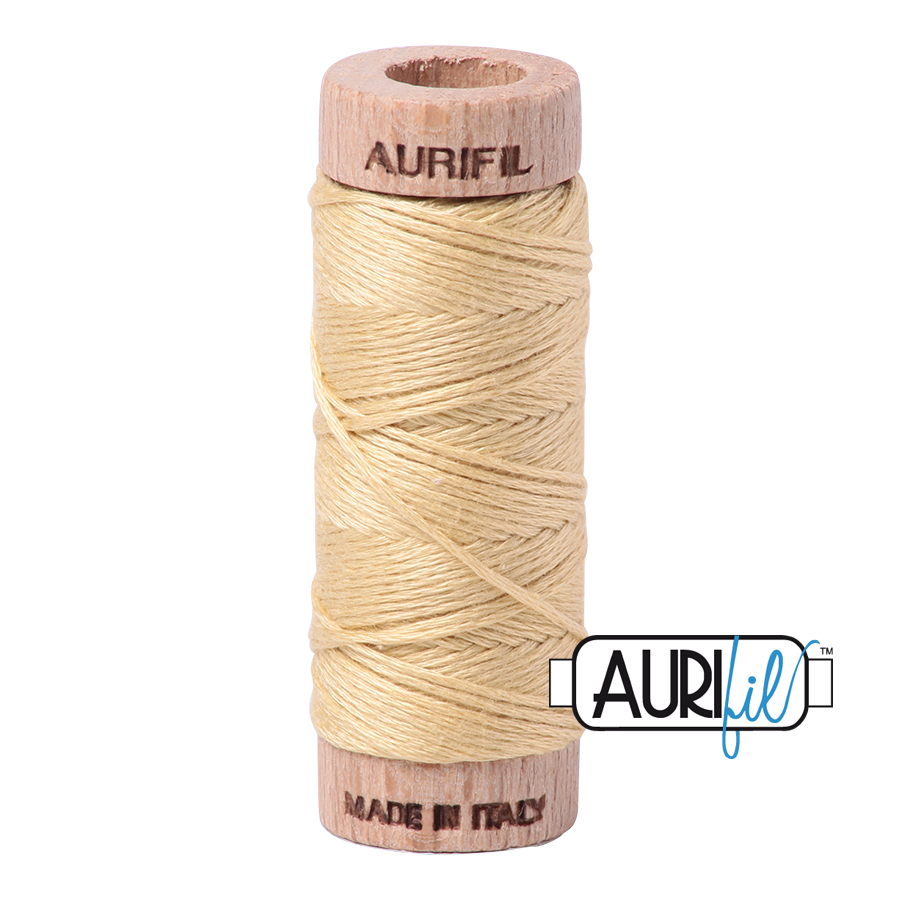 Aurifil 6-strand cotton floss - Wheat 2125