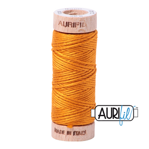 Aurifil 6-strand cotton floss - Yellow Orange 2145