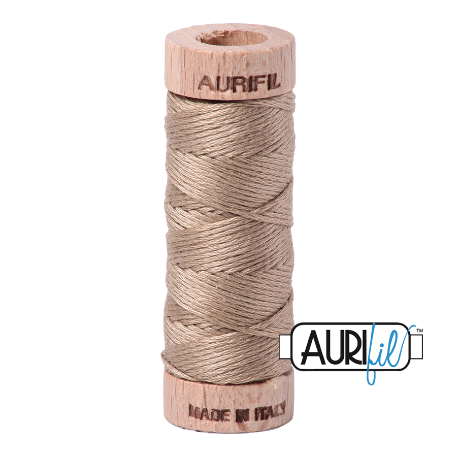 Aurifil 6-strand cotton floss - Linen 2325
