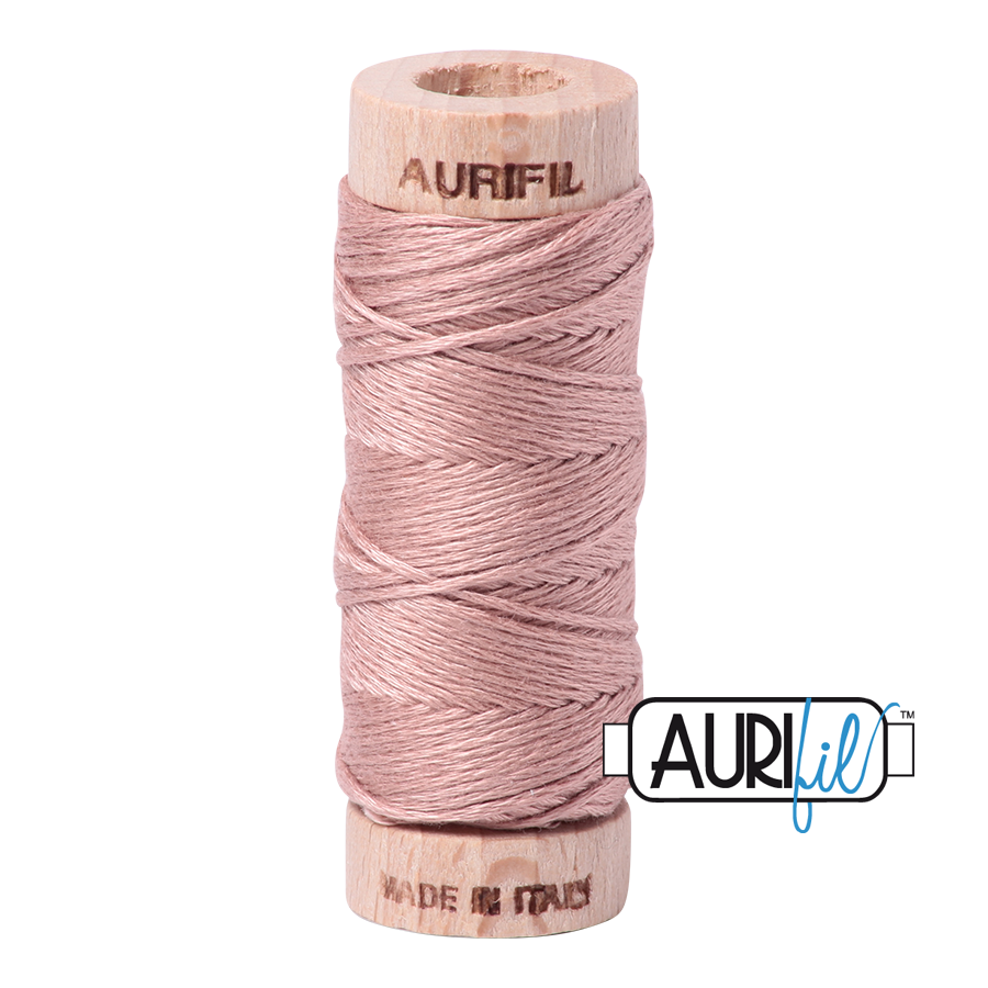 Aurifil 6-strand cotton floss - Antique Blush 2375