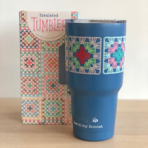 Riley Blake Granny Square Insulated Tumbler