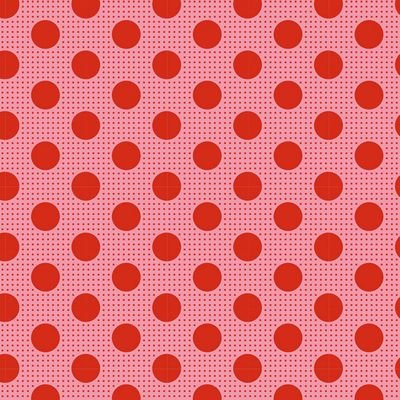 Tilda Medium Dots Salmon