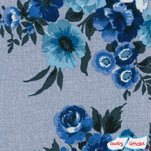Outback Wife Cotton Morino Twill Alys Blue