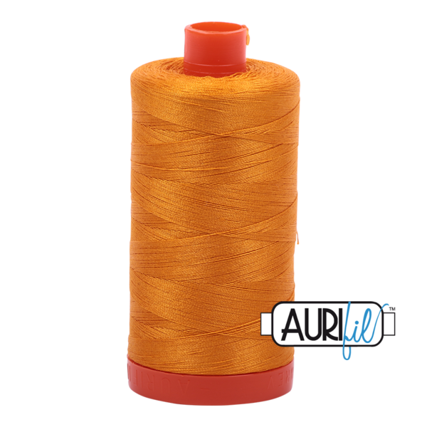 Aurifil 50wt Thread - Yellow Orange 2145
